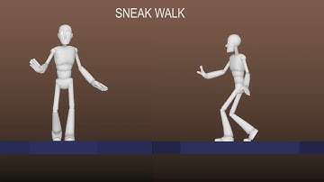 3D Animation Project 2 |Aritra Banerjee | Walk Cycle | Run Cycle | Sneak walk |