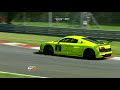 GT4 European Series - Brands Hatch - Free Practice 1 - LIVE - Track sound only.