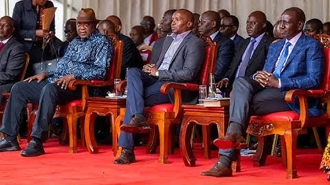 LIVE!!! PRESIDENT RUTO, UHURU KENYATTA,  KINDIKI & GACHAGUA ATTENDS A SERVICE AT EMBU
