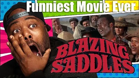BLAZING SADDLES 1974 | Movie Reaction  FIRST TIME WATCHING | ONE OF THE GREATEST COMEDIES!