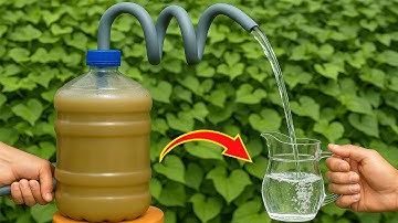 Unbelievable: Plastic Bottle + PVC Pipe = Clean Water in Minutes!