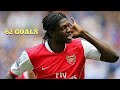 Emmanuel adebayor  tous ses 62 buts avec arsenal