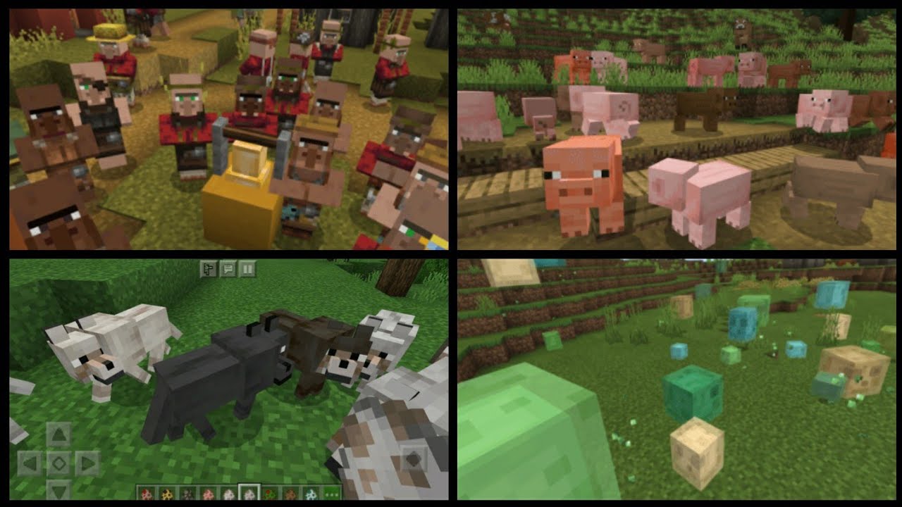 1.14.4/1.15.2】Earth Mobs Mod - Tons of vanilla mobs variations! 