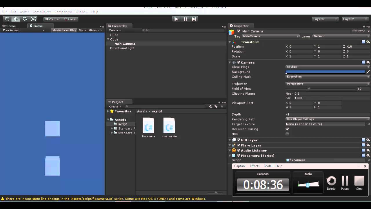 Unity3D Tutorial #12 - Come fare un gioco come flappy bird - parte 2 ...