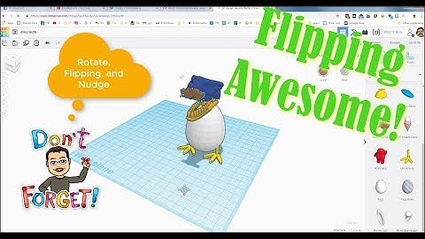 Flip, Nudge & Rotate yourself a EPIC Tinkercad Dino in minutes!