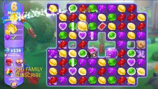 NEW Zynga wonka chocolate match 3 game level 56 screenshot 3