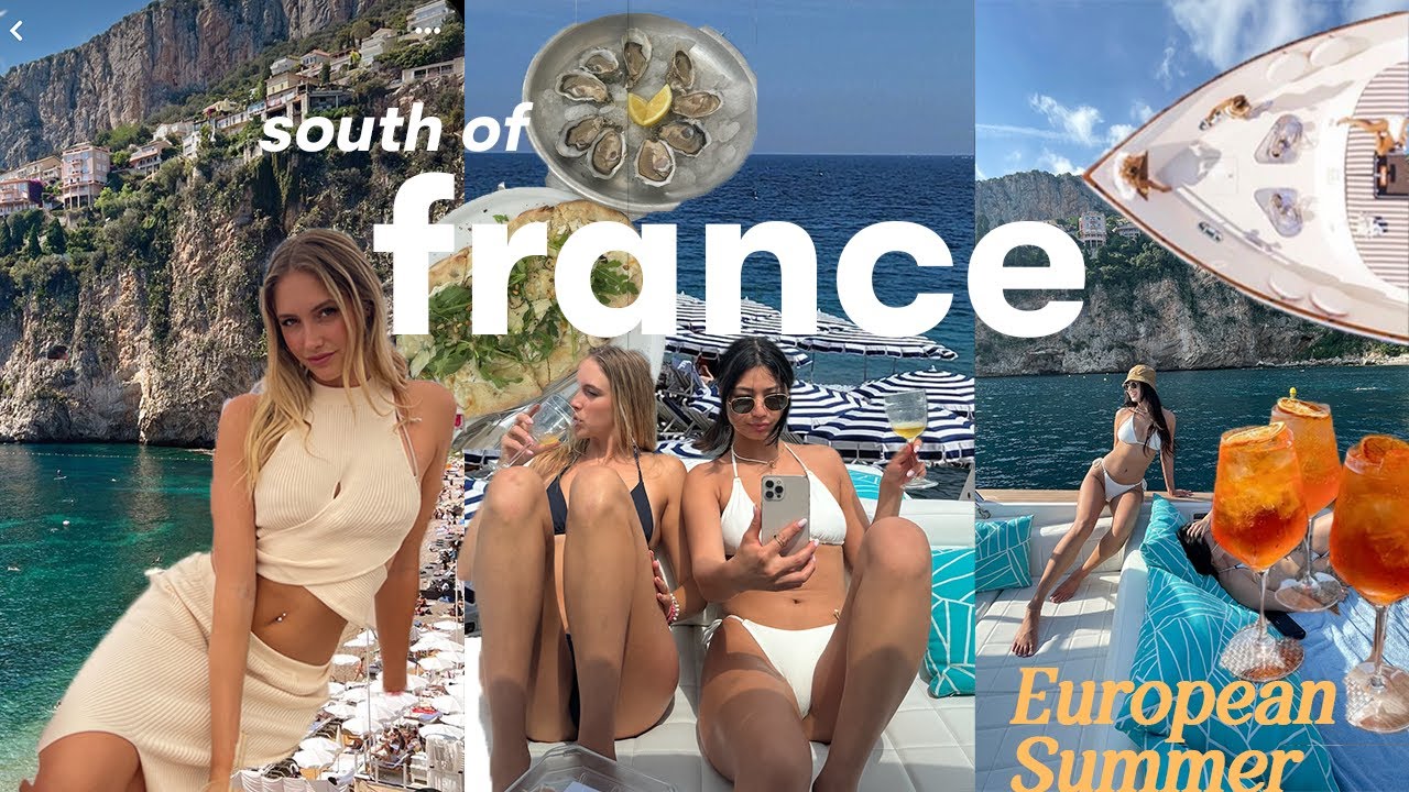 FRANCE 2024 VlOG: cote d’azure with friends, best places to go