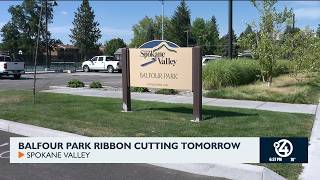 Balfour Park ribbon cutting tomorrow