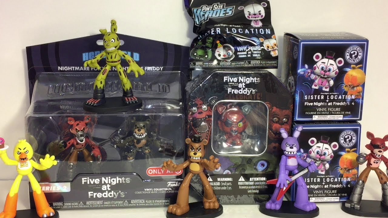 Five Nights at Freddy's Foxy Funko action figure, Mystery Minis