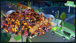 I Built A Mountain Out of Fireworks & Destroyed My Neighborhood - Fireworks Mania screenshot 4