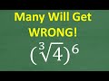 Understanding Roots and Exponents
