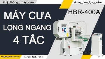 Máy cưa lọng ngang 4 tấc HBR-400A I Máy cưa lạng ngang