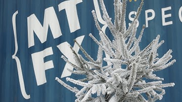 MTFX Snow Flocking Machine - Christmas Tree Flocking