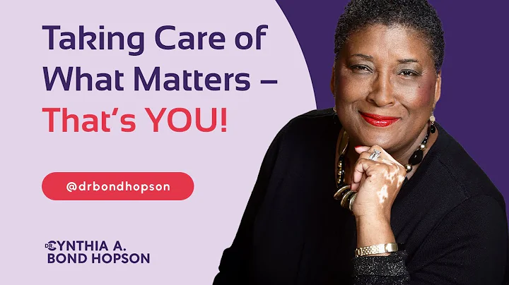 Dr. Cynthia Bond Hopson -  Here are four things I ...