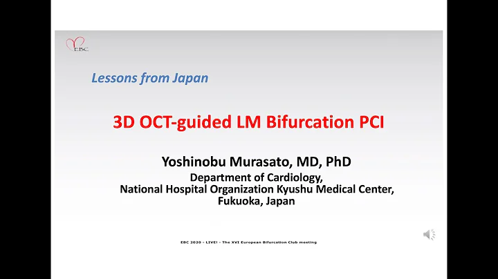 3D OCT-guided LM bifurcation PCI: Prof Murasato