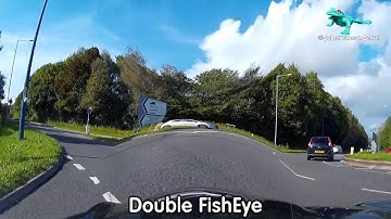 Example of the Double FishEye Special Effect in CyberLink PowerDirector