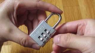 Master Lock  - How to Set and Reset Combination Instructions (HD 1080p)