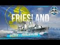 📺 ОБЗОР ЭСМИНЦА FRIESLAND ⚡ РОЗЫГРЫШ 🎁 World of Warships. Sketch TV