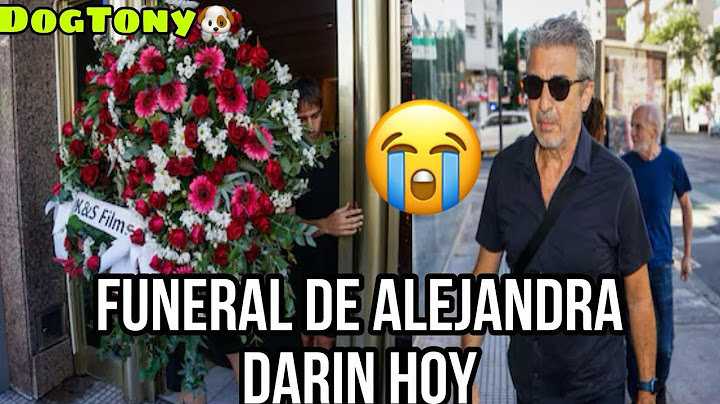 Así fue el triste entierro de actriz argentina Alejandra Darin entre familiares y amigos