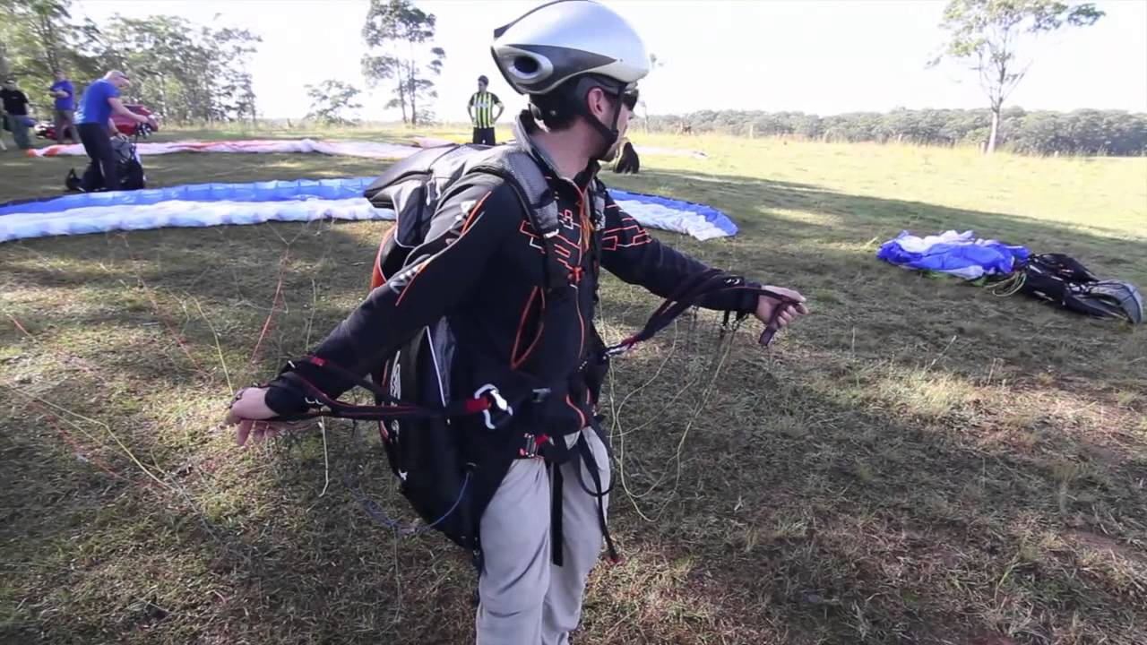 The Front Launch - Paragliding Basics - How to Paraglide