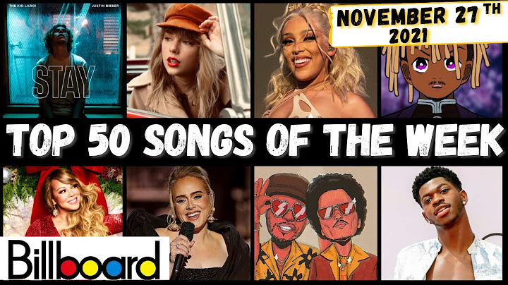 billboard top 50 this week  november 27th 2021 top 50 songs of the week