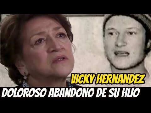 El Triste Final De Vicky Hernández! Exilio En España Y El Doloroso Abandono De Su Hijo!