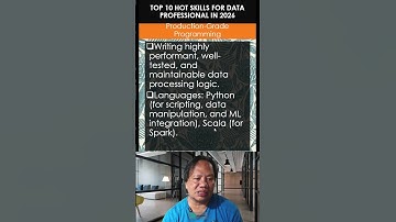 TECH in 3 MINUTES - TOP 10 HOT SKILLS FOR DATA PROFESSIONAL in 2026