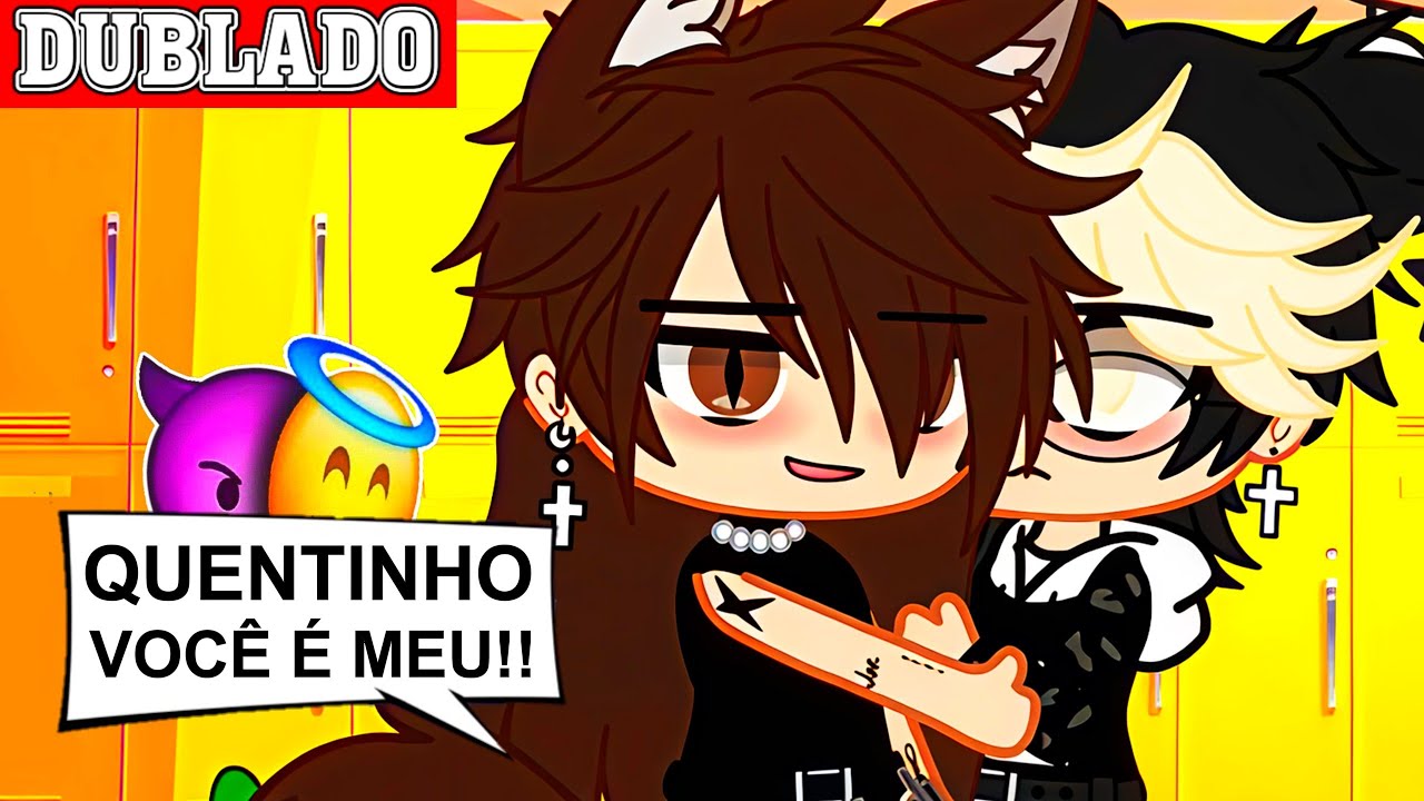 🔥 O NERD E LOBO ALPHA!! 🔥 || Mini-Filme || Gacha Club BL/YAOI 🏳️‍🌈「 Dublagem PT-BR 」