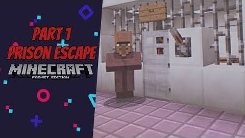 Minecraft: Pocket Edition - Gameplay Walkthrough Part 1 - Prison Escape (iOS & Android)