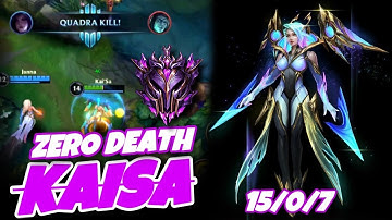 Wild Rift Kaisa | KAISA ZERO DEATH FREE WIN |Patch 3.3A | GAMEPLAY | Build & Runes #wildrift  #kaisa