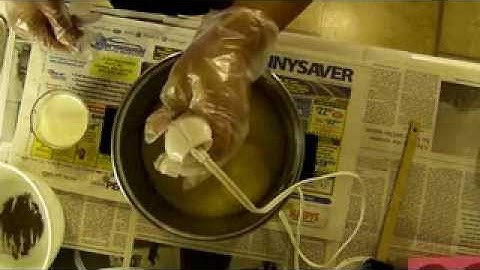 The Making of Guava Cucumber Melon soap - Custom Order