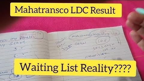 Mahatransco LDC EXAM Result And Waiting List || #mahatransco #exam #result #maharashtra #marathi 