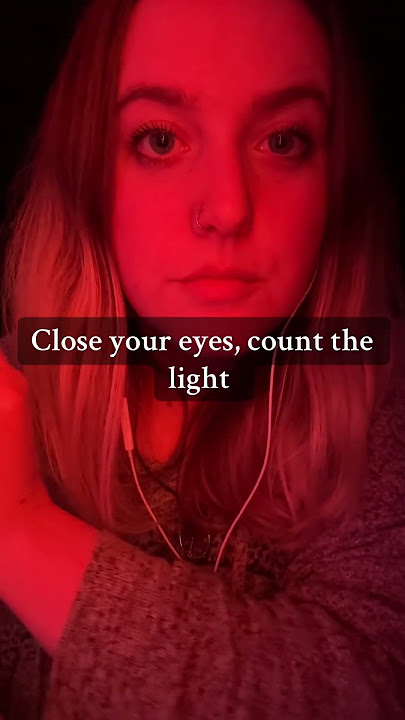 ASMR | Close your eyes 👀 count my light 💡 #holidayswithyoutube #asmr