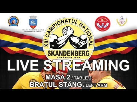Campionatul National de Skandenberg 2019 - Brat stang masa 2