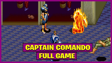 SNES Gameplay — Captain Commando [2 Players]