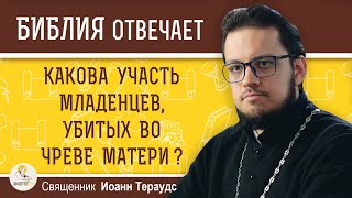 Какова УЧАСТЬ МЛАДЕНЦЕВ, убитых во чреве матери ? Священник Иоанн Тераудс