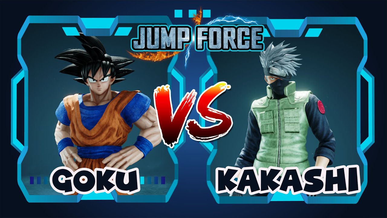 GOKU VS KAKASHI | Una Batalla muy Pareja | Jump Force | - YouTube