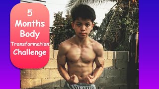 5 Months body transformation motivation video fat to fit | best exercise to lose weight | lose fat