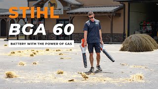 STIHL BGA60 - 1st Look USA