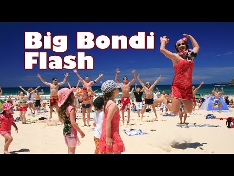 Say Cheese! Flash Mob On Bondi Beach [OFFICIAL]