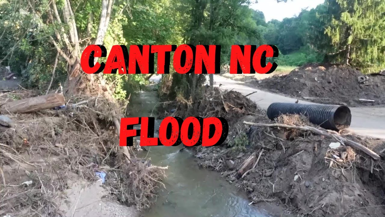 Western North Carolina Flood, Canton Ravaged In Flash Flood YouTube