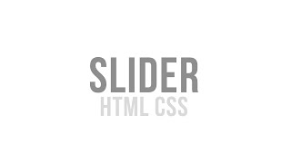 [#ИзиВеб] - Слайдер на чистом HTML / CSS за 5 минут