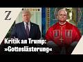 Empörung nach Trumps Kritik am Papst und Inszenierung als Jesus