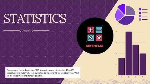 D2_The mean and standard deviation of 100 observations were calculated as 40 and 5.1 respectively 