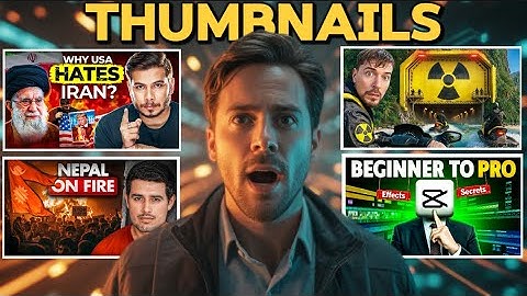 Stop Using Canva! This AI Makes Viral Thumbnails in 40 Seconds! 🔥