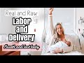 LABOR AND DELIVERY | REAL AND RAW BIRTH VLOG | failed epidural fourth baby