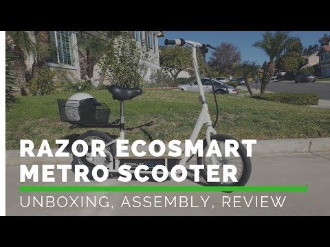 Razor EcoSmart Metro Scooter - Unboxing, Assembly, Review