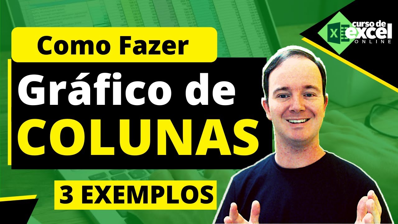 📈 Como Fazer Gráfico de Coluna no Excel em 3 Exemplos