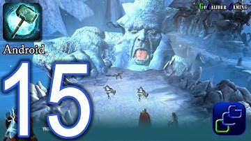 Thor: The Dark World - The Official Game Android Walkthrough - Part 15 - JOTUNHEIM Stages 37-38 YMIR