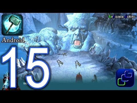 Thor: The Dark World - The Official Game Android Walkthrough - Part 15 - JOTUNHEIM Stages 37-38 YMIR